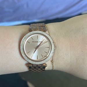 Michael Kors rose gold women’s watch
